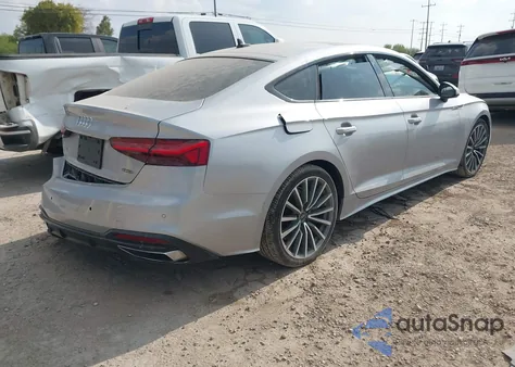 2022 Audi A5 Sportback Premium Plus 40 Tfsi Quattro S Tronic from USA, damaged, VIN WAUCBCF53NA027784